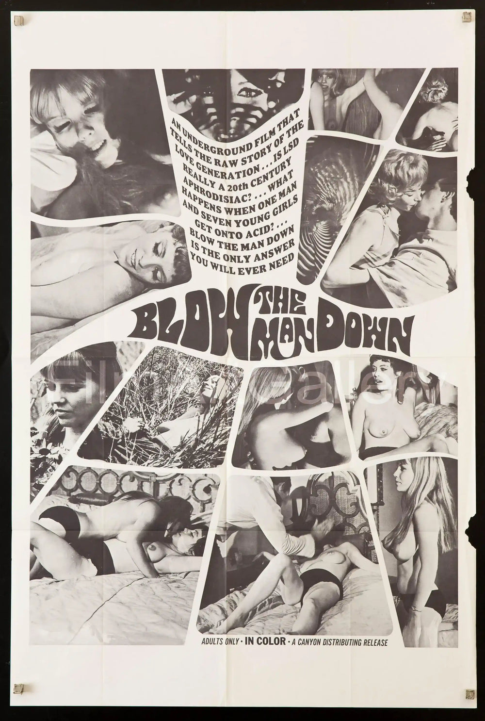 Blow the Man Down Original Vintage Movie Poster