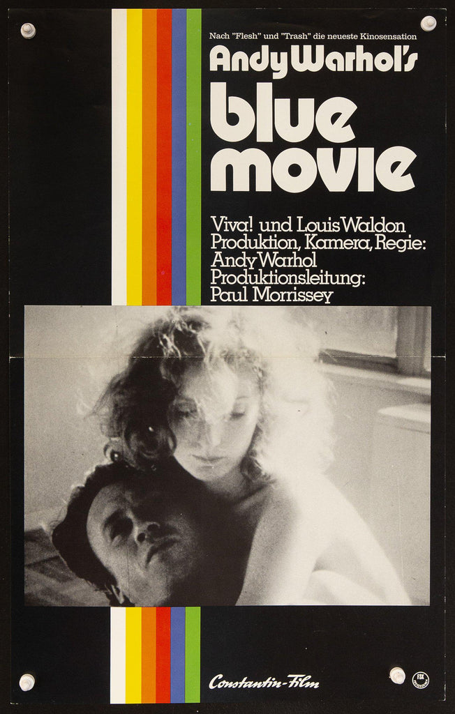 Blue Movie Original Vintage Movie Poster