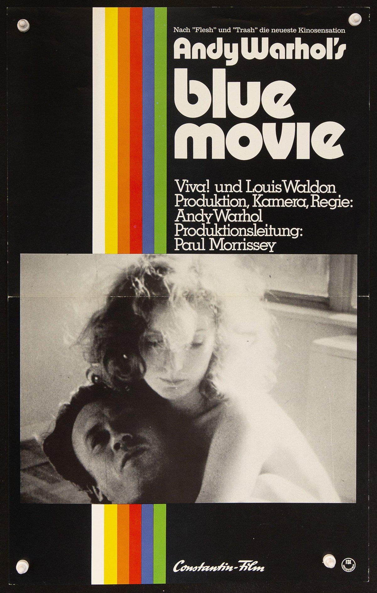 Blue Movie Original Vintage Movie Poster
