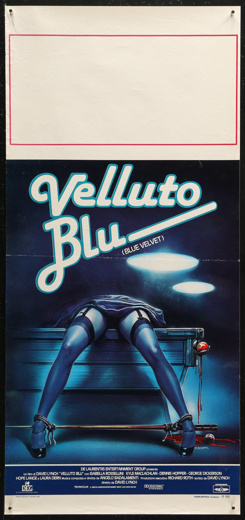Blue Velvet Original Vintage Movie Poster