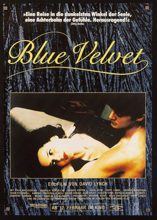Blue Velvet Original Vintage Movie Poster
