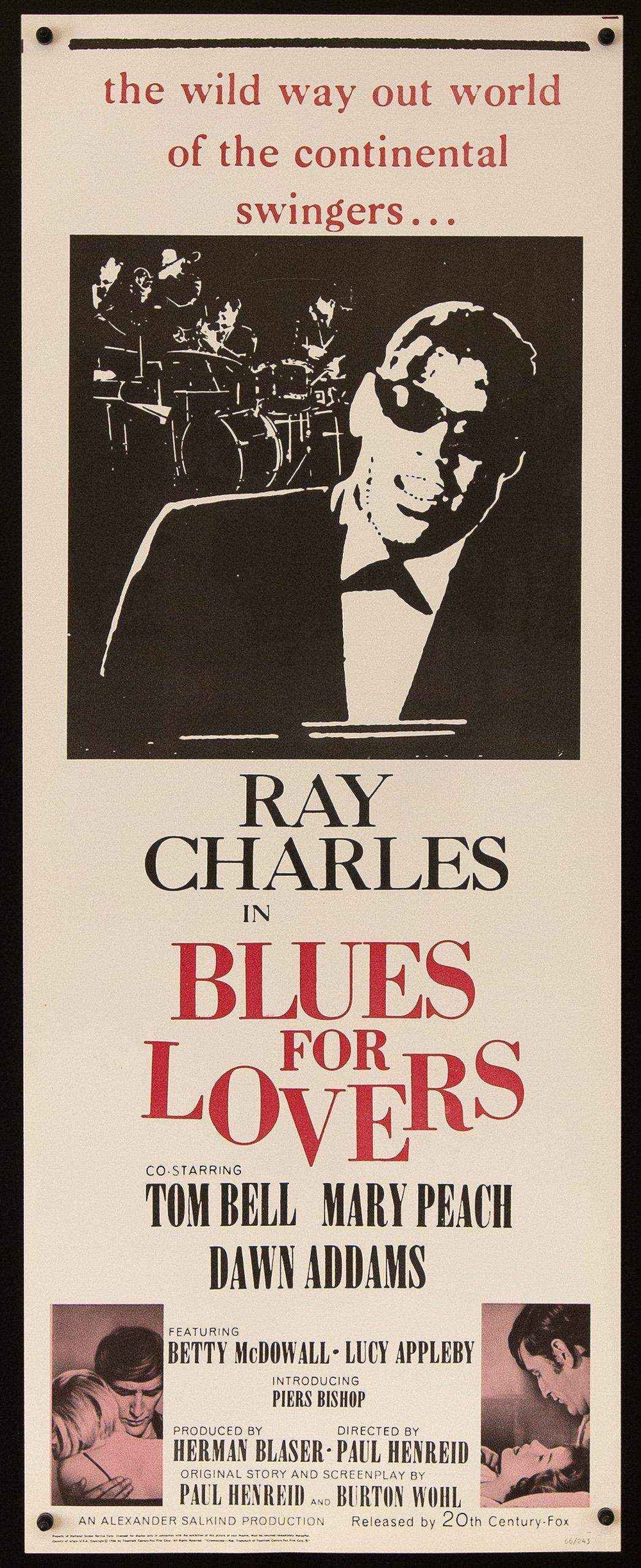 Blues For Lovers Original Vintage Movie Poster