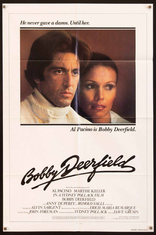 Bobby Deerfield Original Vintage Movie Poster