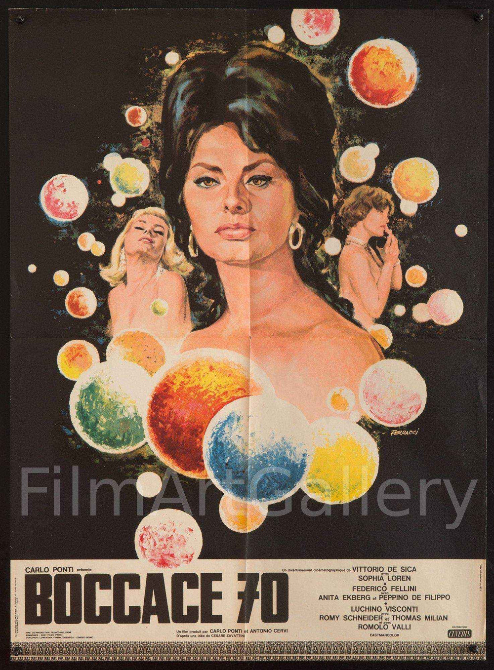Boccaccio 70 Original Vintage Movie Poster