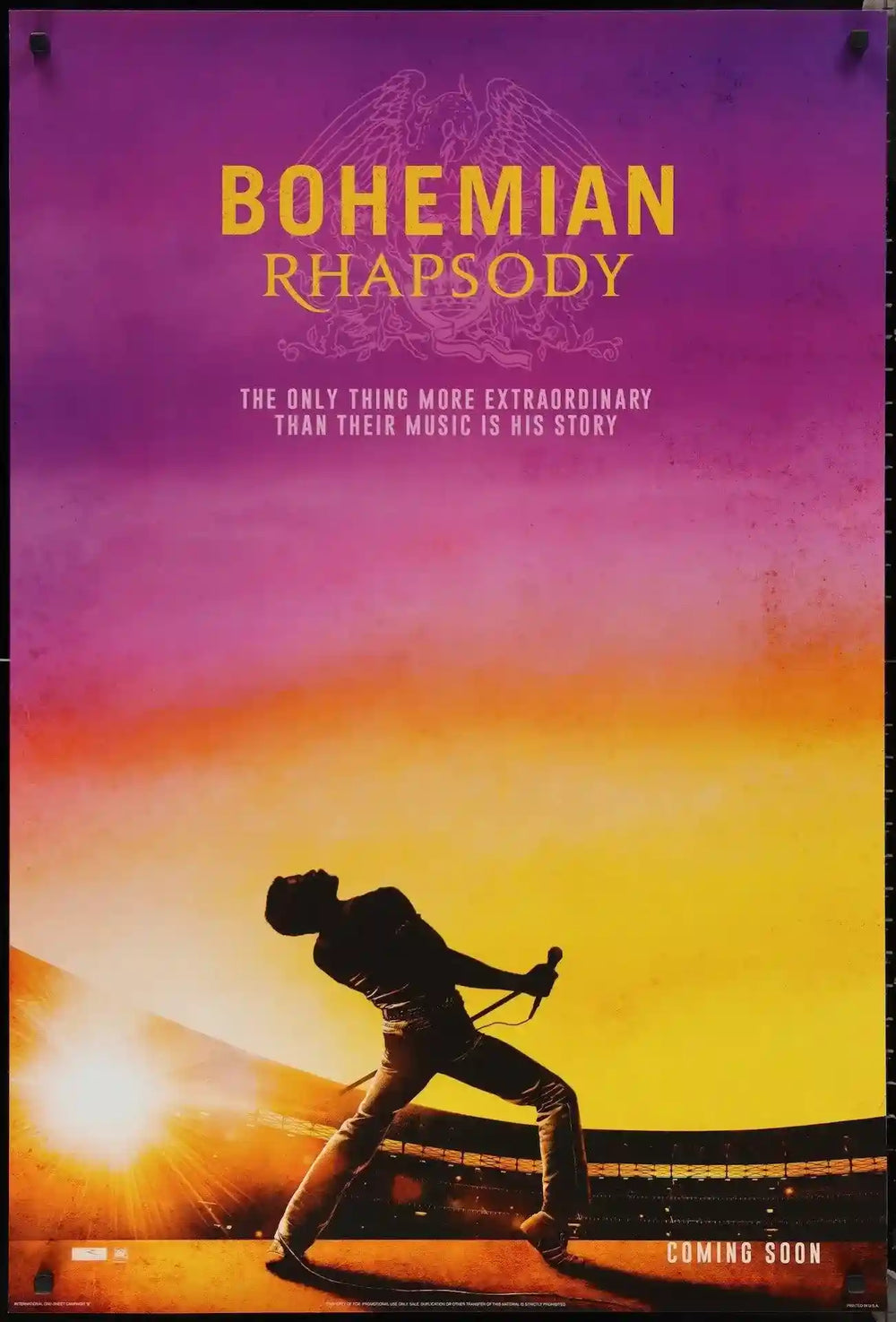 Bohemian Rhapsody Original Vintage Movie Poster
