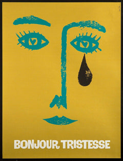 Bonjour Tristesse Movie Poster 1984 25x32.5