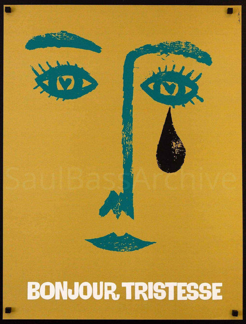 Bonjour Tristesse Original Vintage Movie Poster