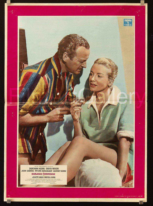 Bonjour Tristesse Original Vintage Movie Poster