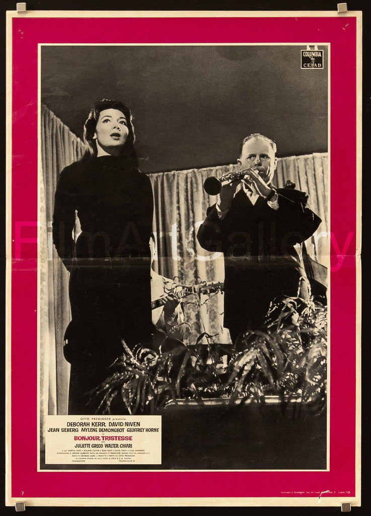 Bonjour Tristesse Original Vintage Movie Poster