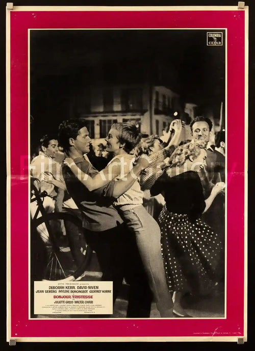 Bonjour Tristesse Original Vintage Movie Poster