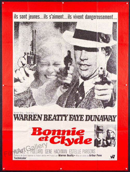 Bonnie and Clyde Original Vintage Movie Poster