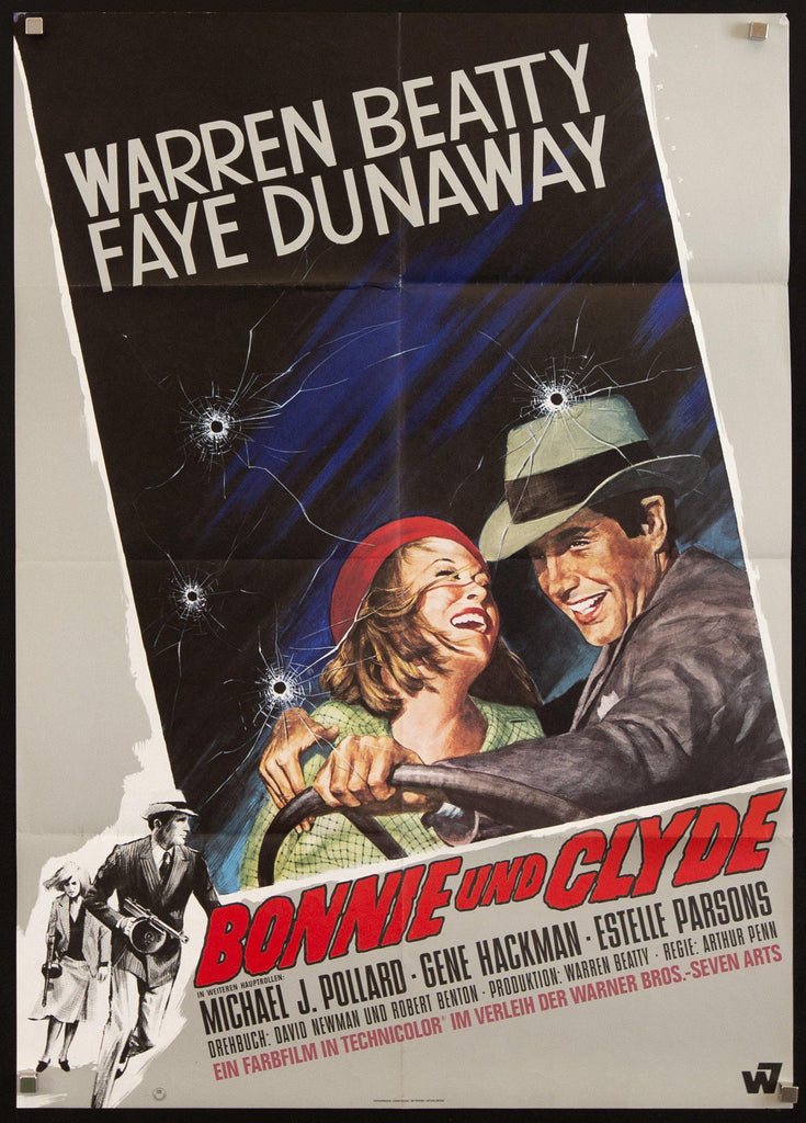 Bonnie and Clyde Original Vintage Movie Poster