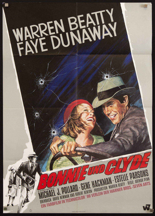 Bonnie and Clyde Original Vintage Movie Poster