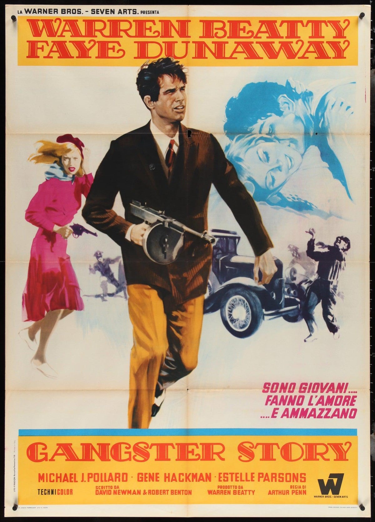 Bonnie and Clyde Original Vintage Movie Poster