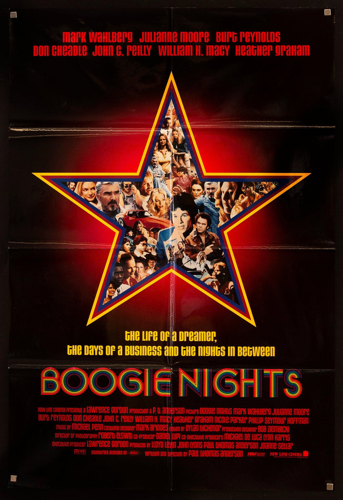 Boogie Nights 1 Sheet (27x41) Original Vintage Movie Poster