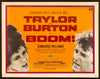 Boom! Half Sheet (22x28) Original Vintage Movie Poster