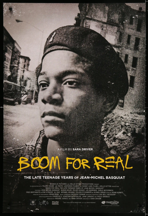 Boom for Real: The Late Teenage Years of Jean-Michel Basquiat Original Vintage Movie Poster