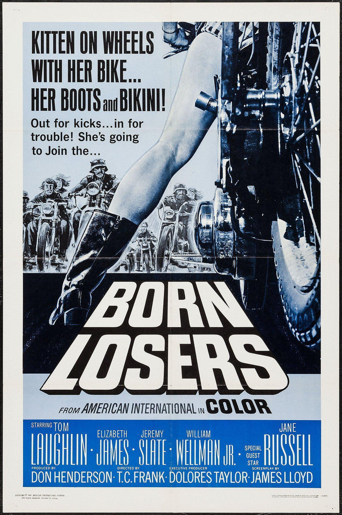 Born Losers Original Vintage Movie Poster