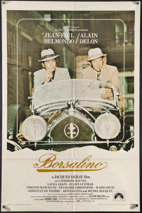 Borsalino Original Vintage Movie Poster