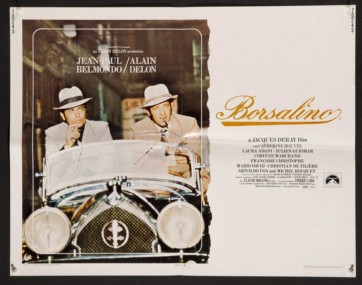 Borsalino Original Vintage Movie Poster