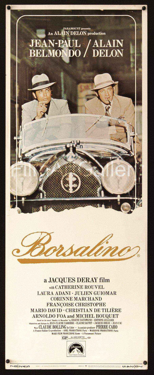 Borsalino Original Vintage Movie Poster
