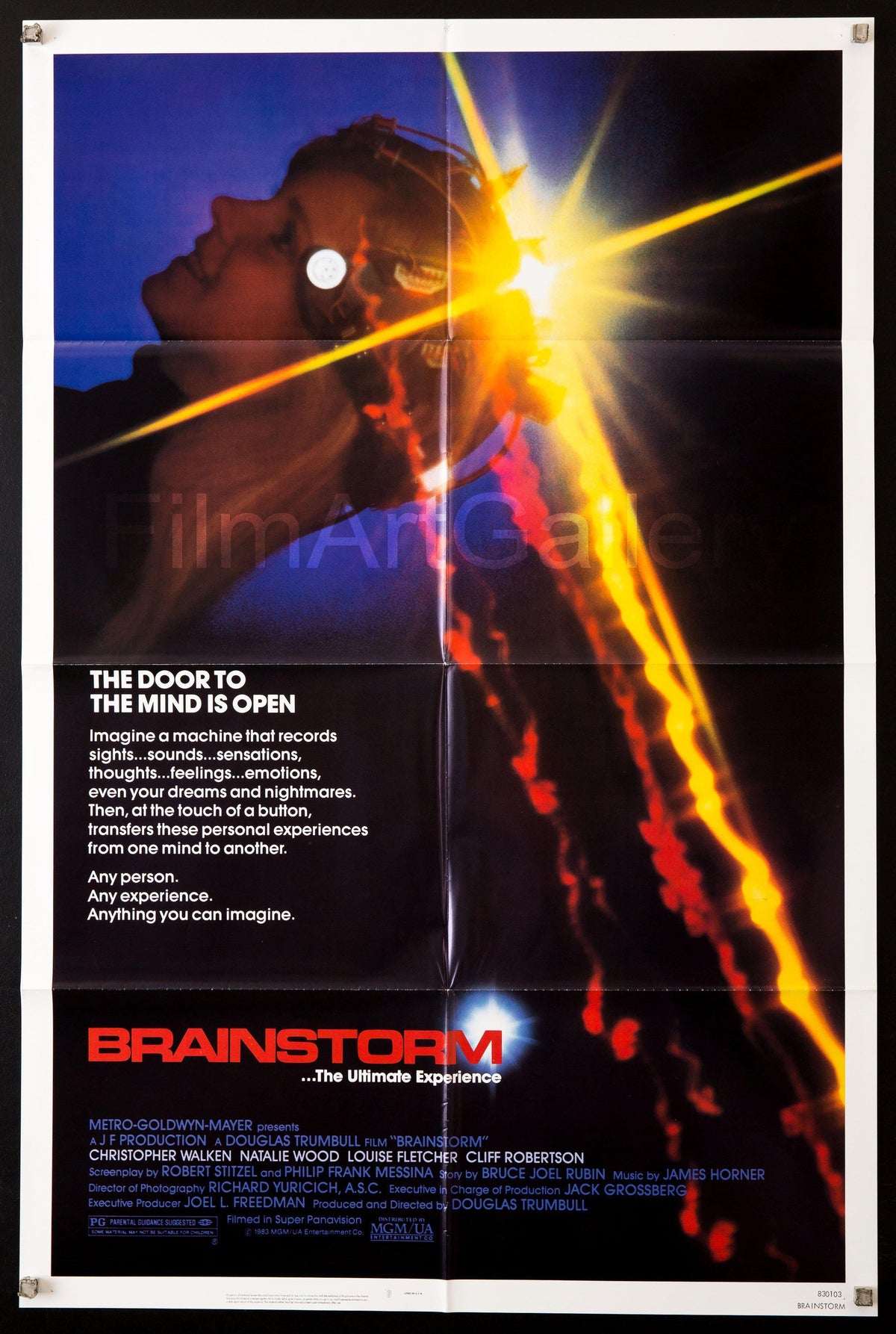 Brainstorm Original Vintage Movie Poster