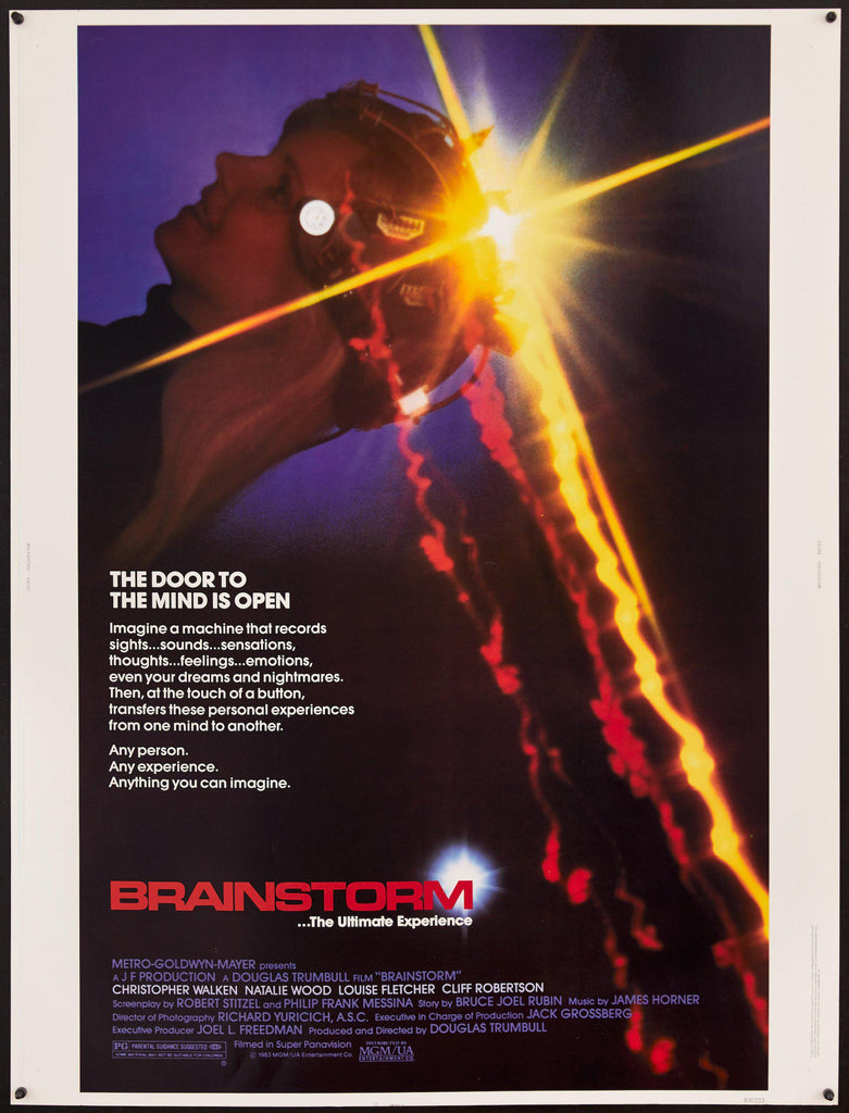 Brainstorm Original Vintage Movie Poster