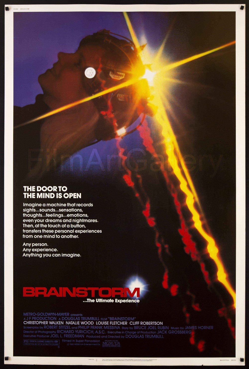 Brainstorm Original Vintage Movie Poster
