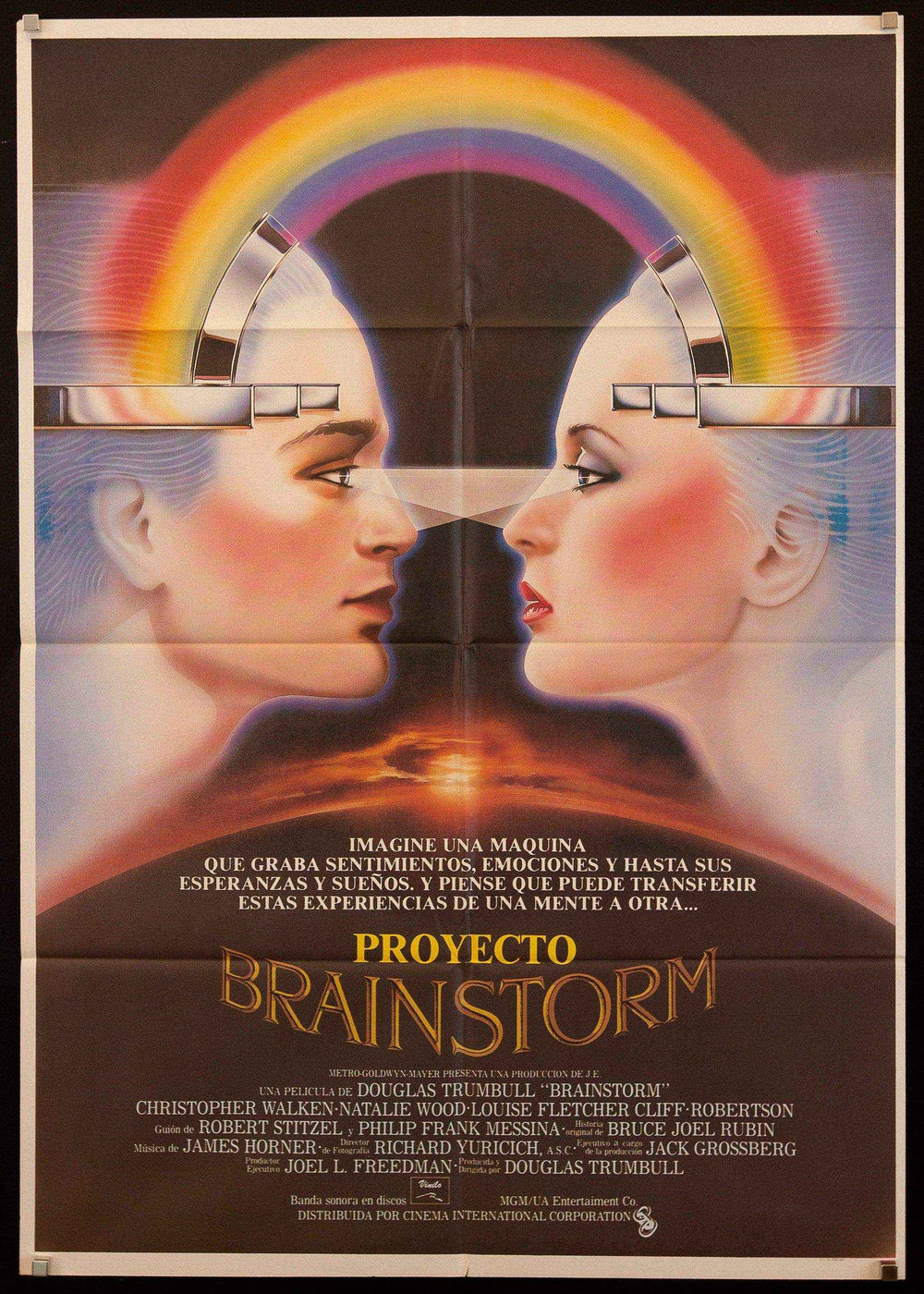 Brainstorm Original Vintage Movie Poster