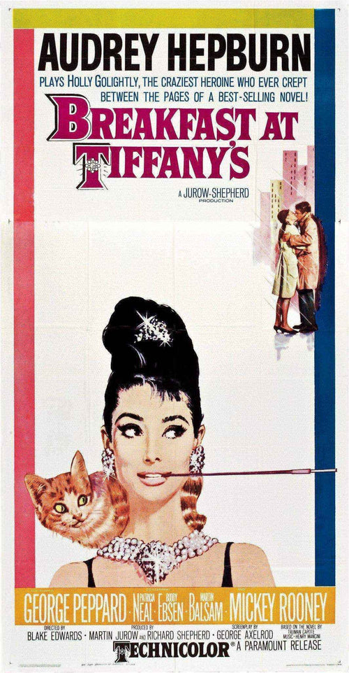 Breakfast At Tiffany's Original Vintage Movie Poster