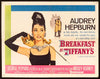 Breakfast at Tiffany's Half Sheet (22x28) Original Vintage Movie Poster