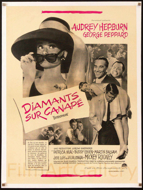 Breakfast at Tiffany's Original Vintage Movie Poster