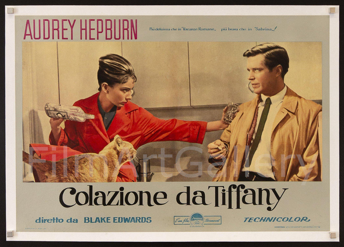 Breakfast at Tiffany&#39;s Original Vintage Movie Poster