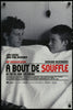 Breathless (A Bout De Souffle) French Mini (16x23) Original Vintage Movie Poster