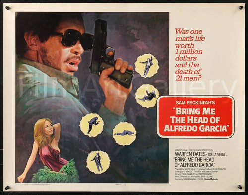Bring Me the Head of Alfredo Garcia Original Vintage Movie Poster