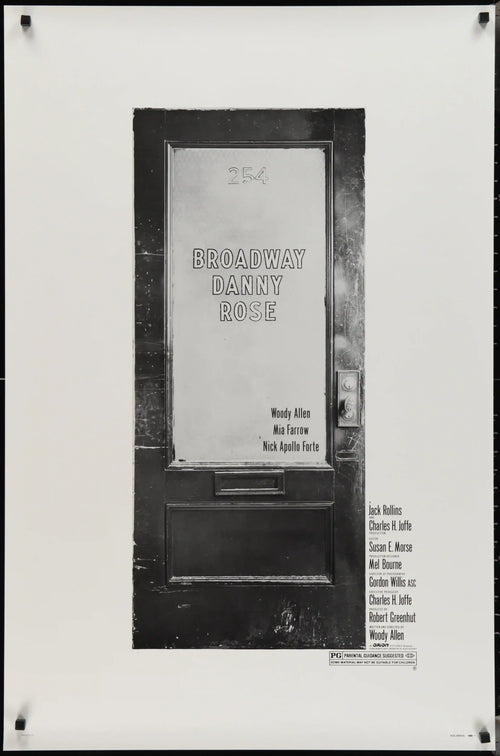 Broadway Danny Rose Original Vintage Movie Poster