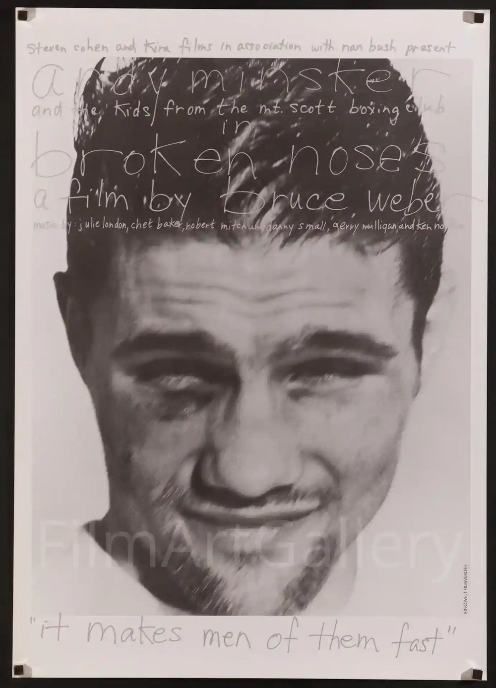 Broken Noses Original Vintage Movie Poster