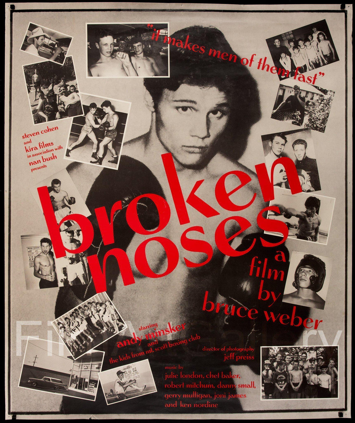 Broken Noses Original Vintage Movie Poster
