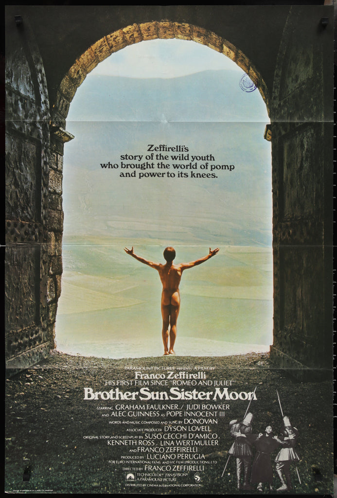 Brother Sun Sister Moon 1 Sheet (27x41) Original Vintage Movie Poster