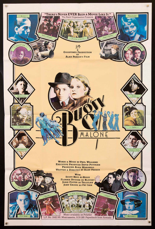 Bugsy Malone Original Vintage Movie Poster