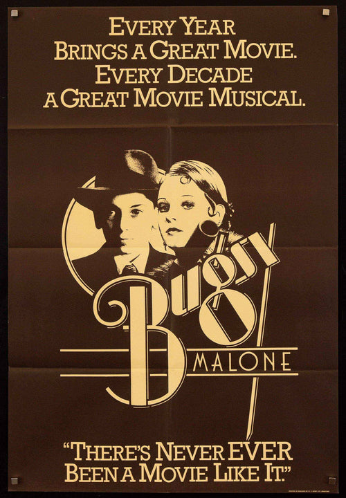 Bugsy Malone Original Vintage Movie Poster