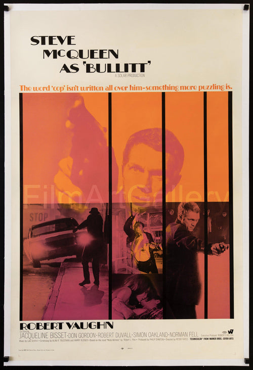 Bullitt Original Vintage Movie Poster