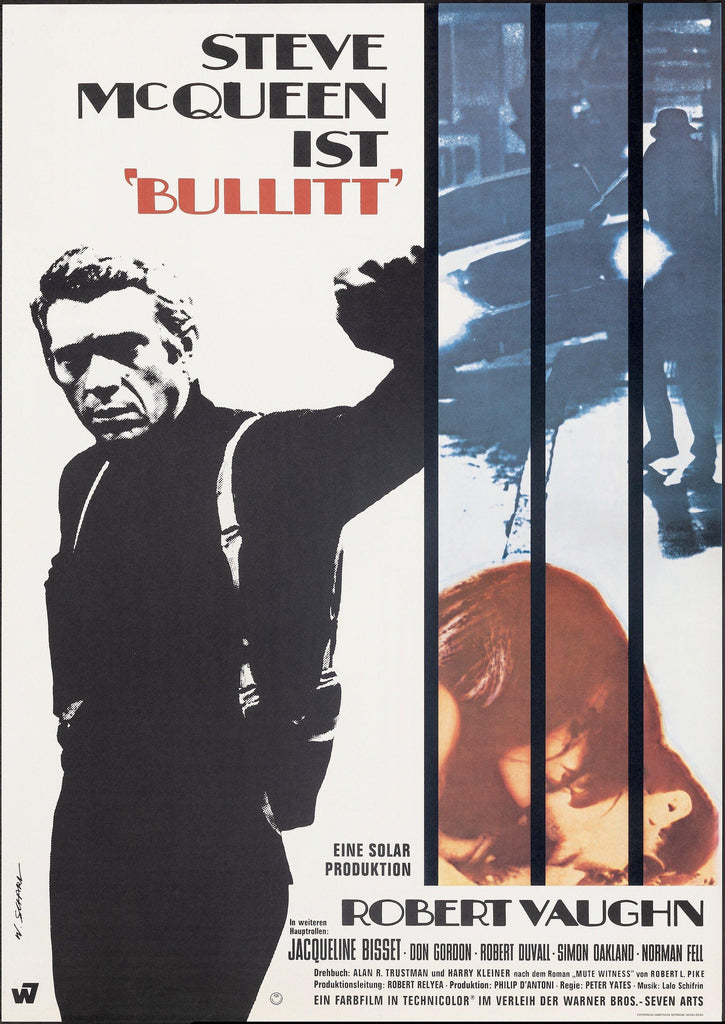 Bullitt Original Vintage Movie Poster