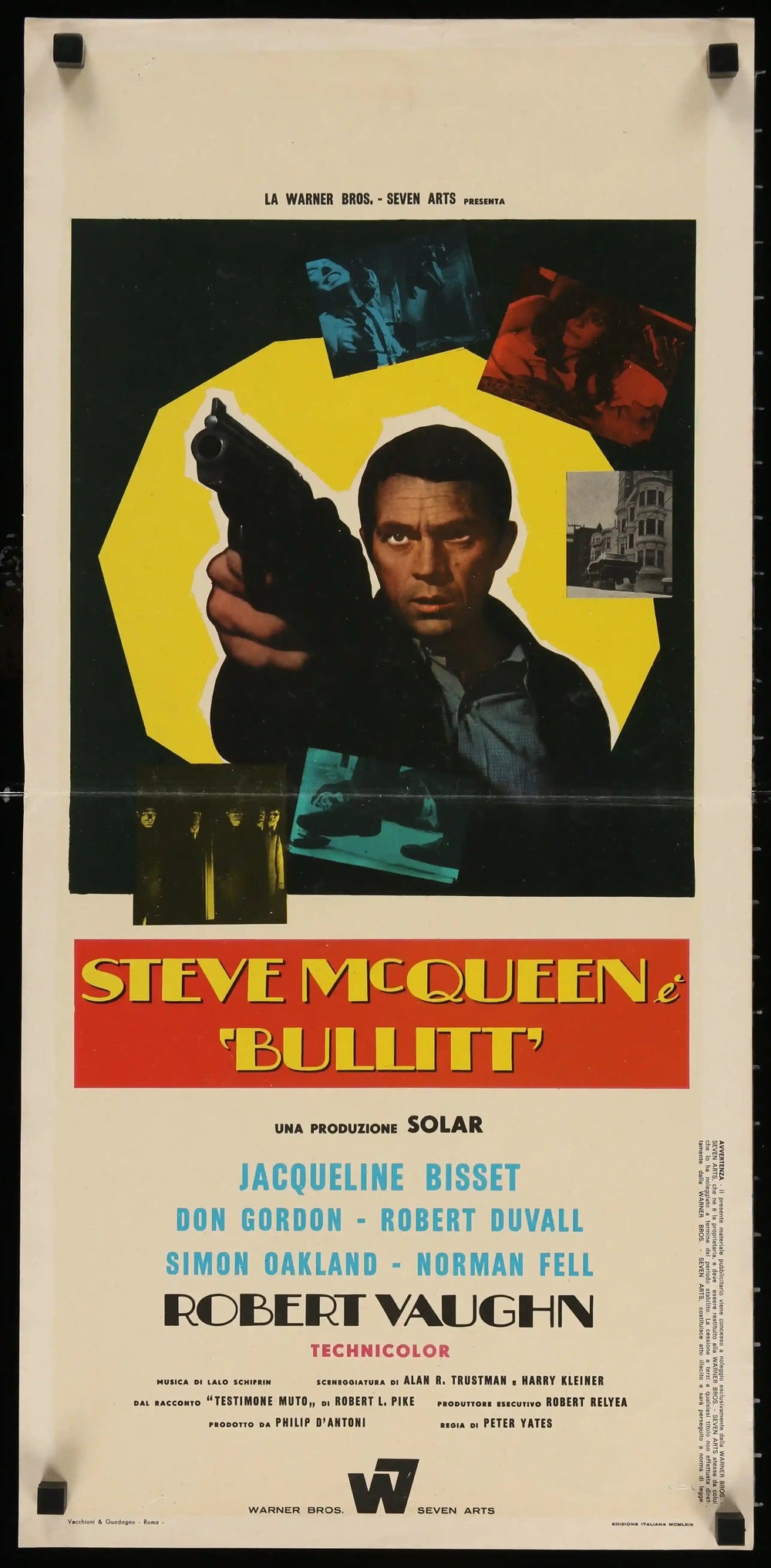Bullitt Original Vintage Movie Poster