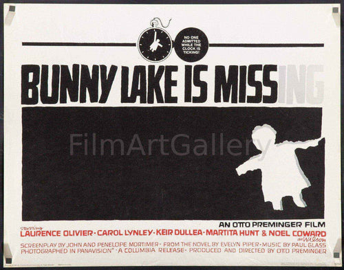 Bunny Lake Is Missing Original Vintage Movie Poster