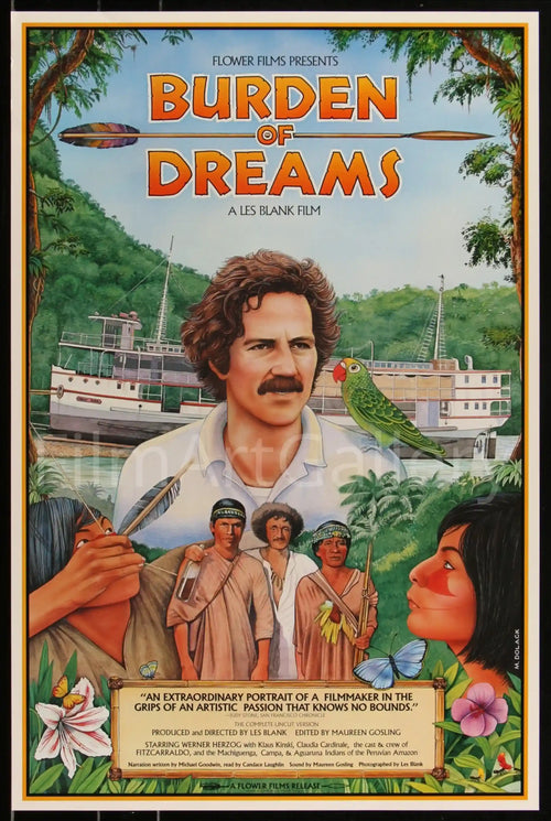 Burden of Dreams Original Vintage Movie Poster