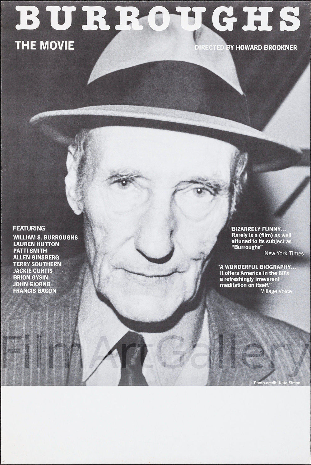 Burroughs Original Vintage Movie Poster