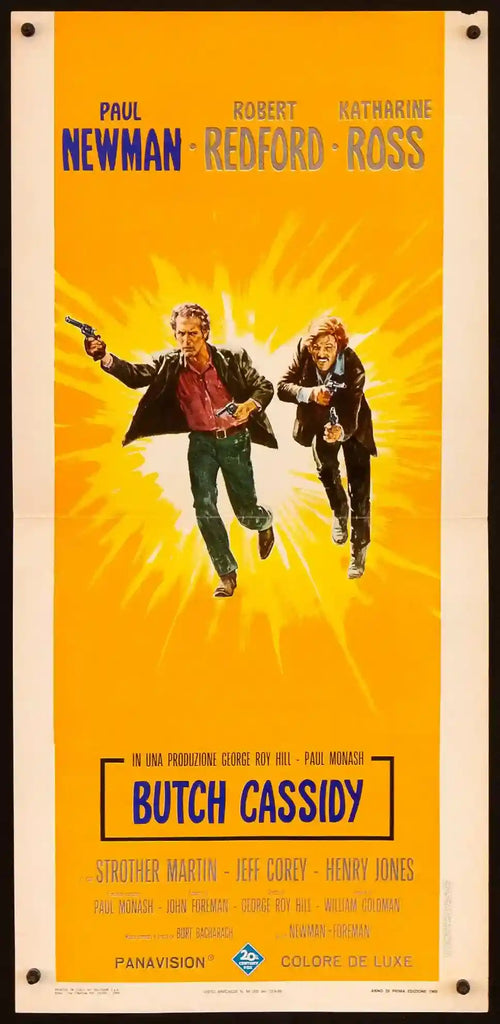 Butch Cassidy and the Sundance Kid Original Vintage Movie Poster