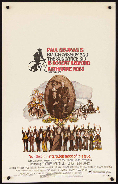 Butch Cassidy and the Sundance Kid Original Vintage Movie Poster