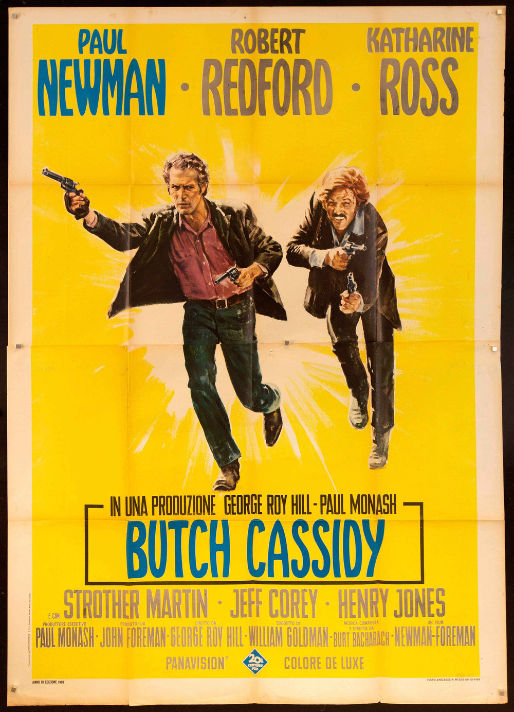 Butch Cassidy and the Sundance Kid Original Vintage Movie Poster